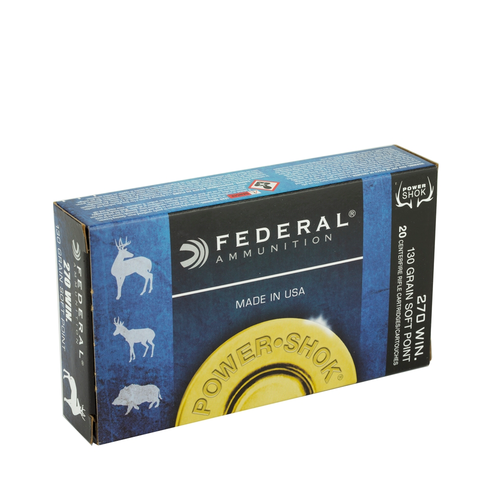 Federal .270 WIN 130gr SP 20pk