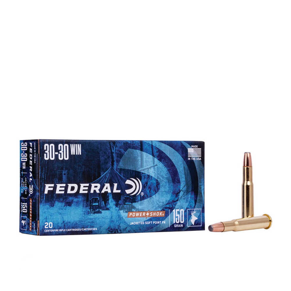 Federal PowerSHOK® 30-30win JSP 150gr 20pk