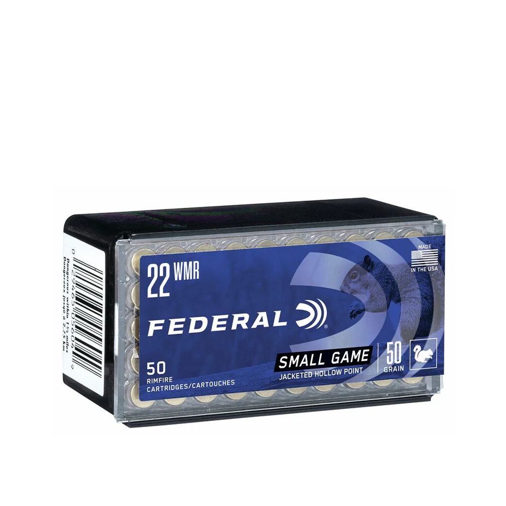 Federal Small Game 22WMR 50Gr 50pk