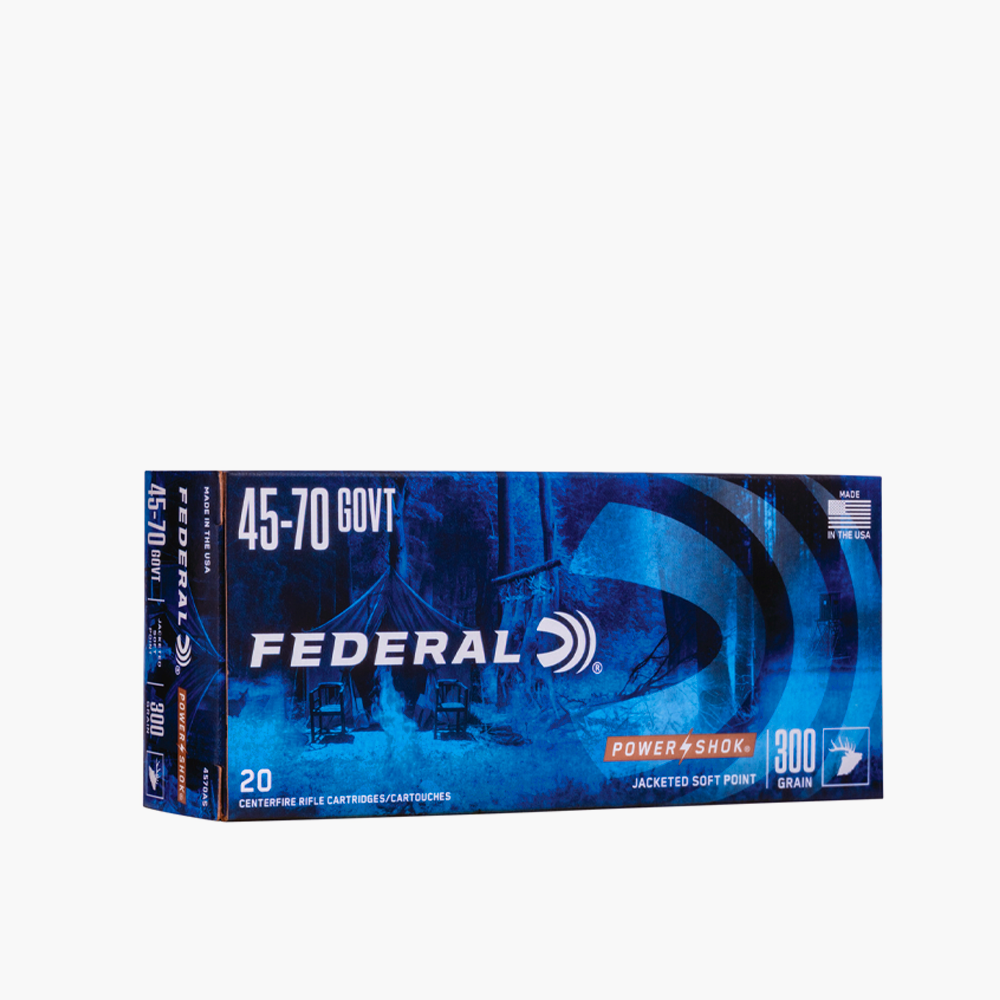 Federal® PowerSHOK® 45-70GOVT JSP 300gr 20pk
