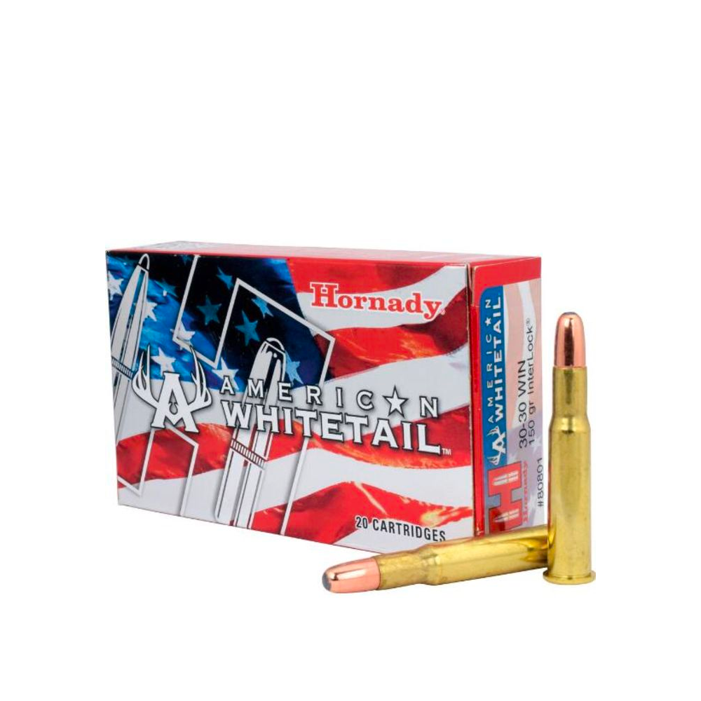 Hornady American Whitetail™ 30-30WIN 150gr Interlock®
