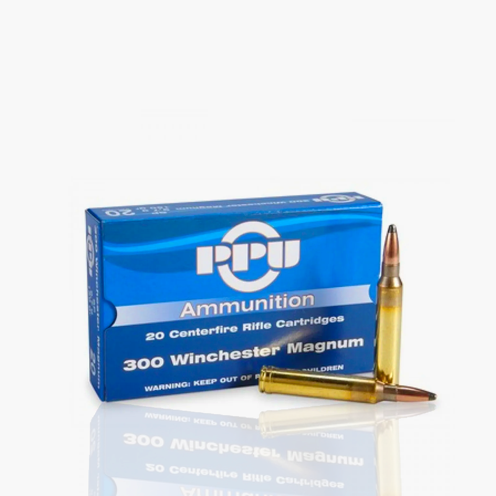 PPU 300 Win Mag HP BT 168gr 20pk