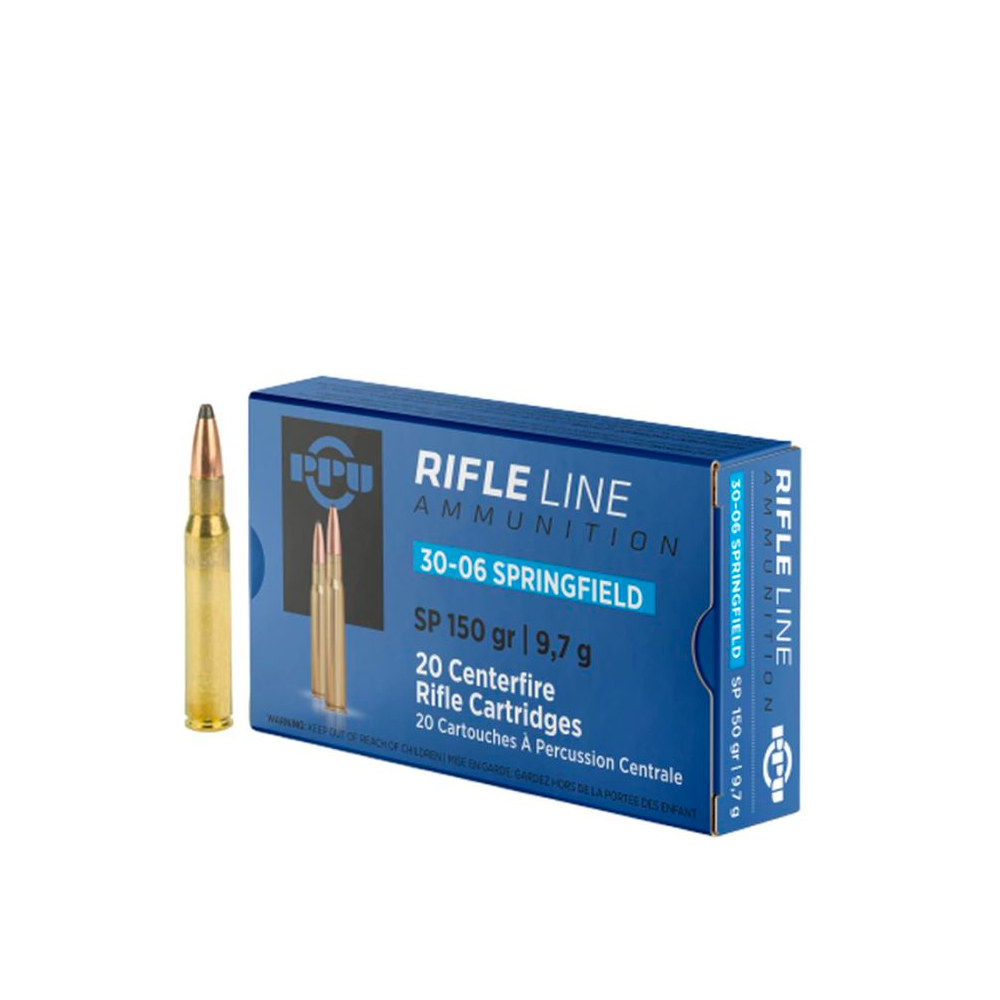 PPU 30-06 Springfield SP 150gr 20pk