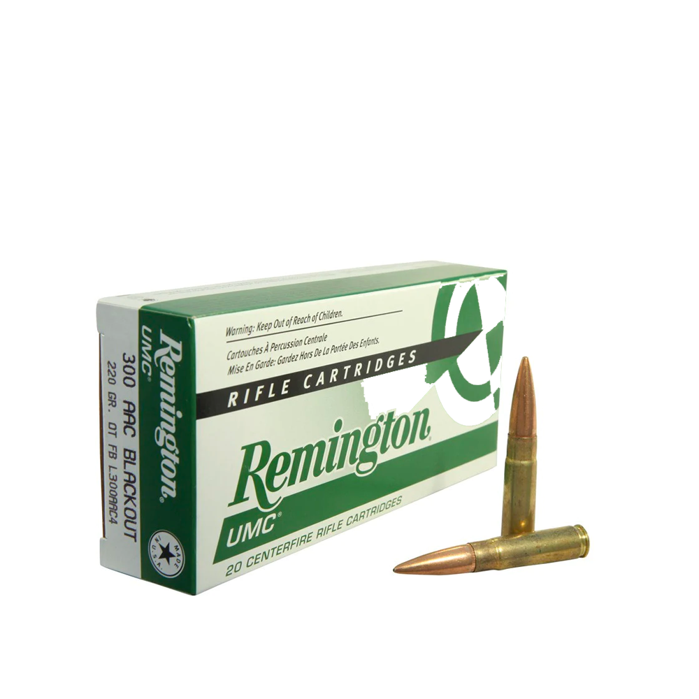 Remington 300 AAC Blackout 220gr OTFB 20pk