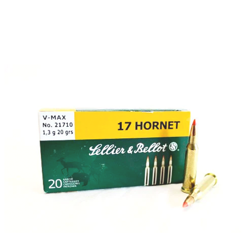 Sellier & Bellot 17 Hornet V-Max 20Gr 20pk