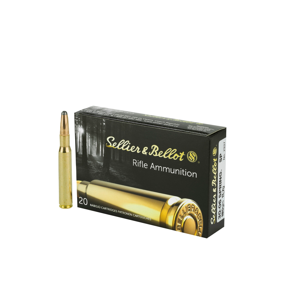 Sellier & Bellot 30-06spr 180gr SP 20pk