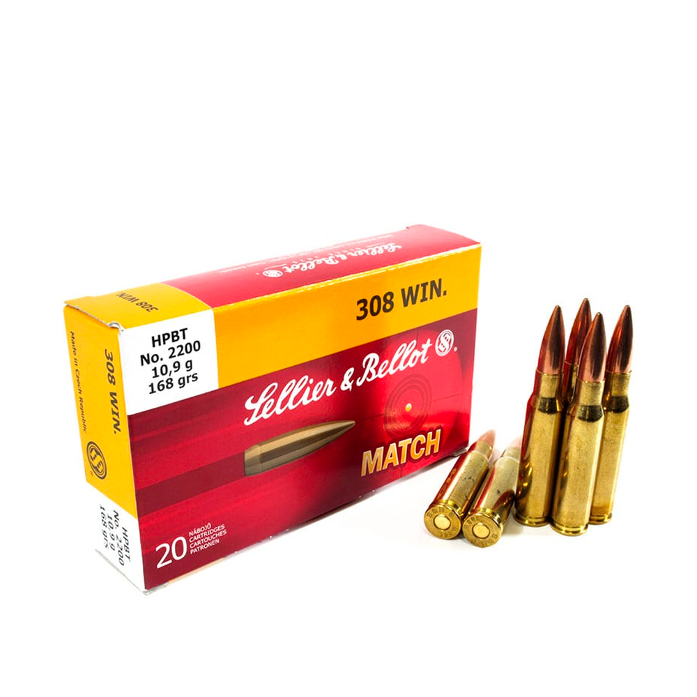 Sellier & Bellot® Match 300Win Mag 168gr 20pk