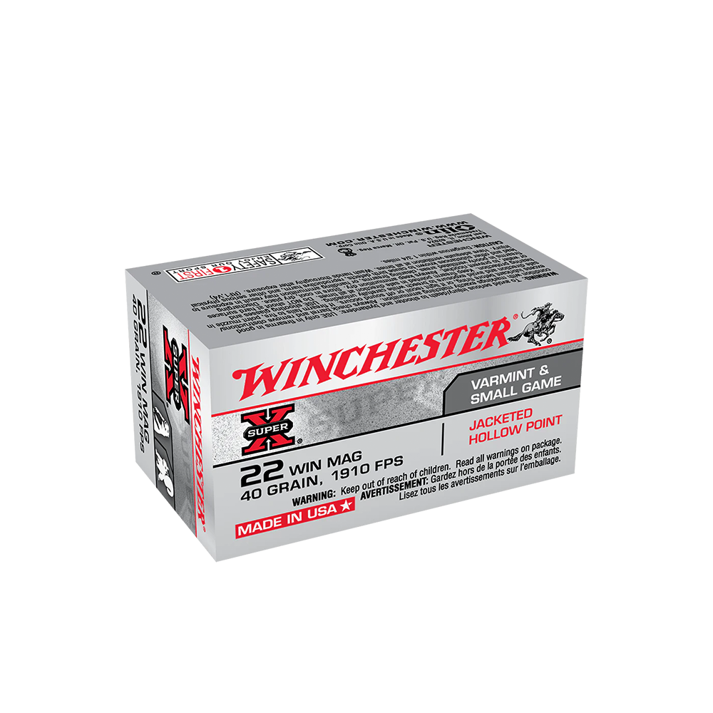 Winchester 22Win Mag 40Gr 50pk