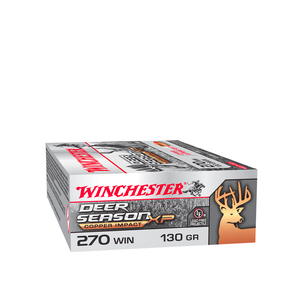 Winchester® 270WIN Deer Season Copper Impact XP 130gr
