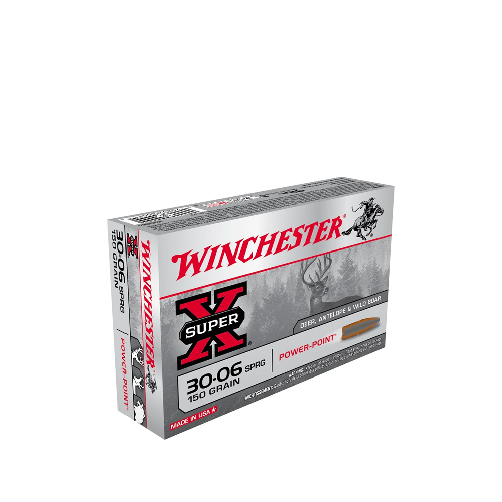 Winchester SuperX® 30-06spr 150gr Power-Point® 20pk