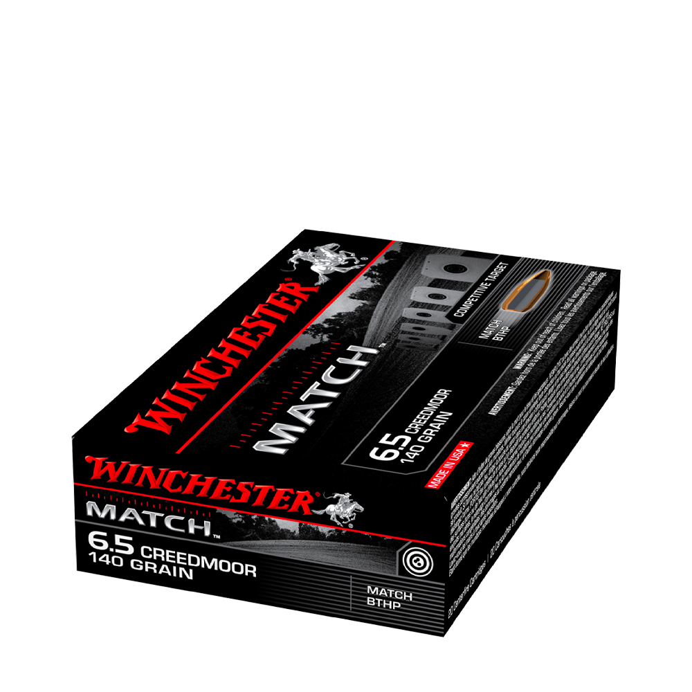 Winchester® Match™ 6.5Creedmoor 140gr 20pk