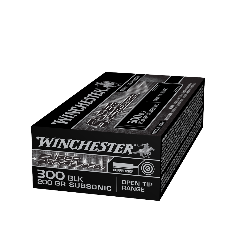 Winchester® Super Suppressed™ 300BLK 200gr Subsonic