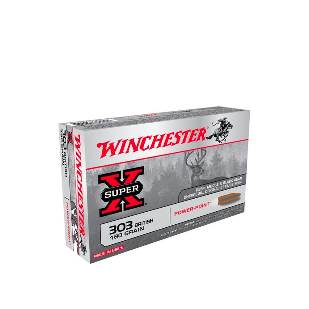 Winchester SuperX® Power-Point® 303Brtish 180gr