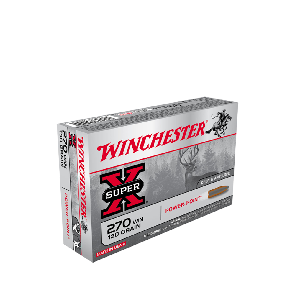 Winchester SuperX® 270WIN 130gr Powerpoint 20pk