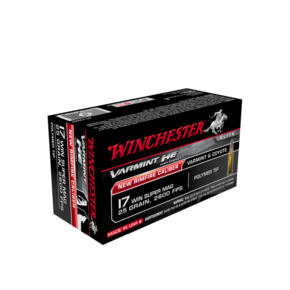 Winchester 17Win Super Mag 25Gr 50pk