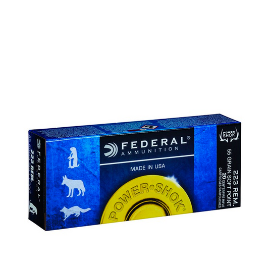 Federal® .223 55GR SP 20PK