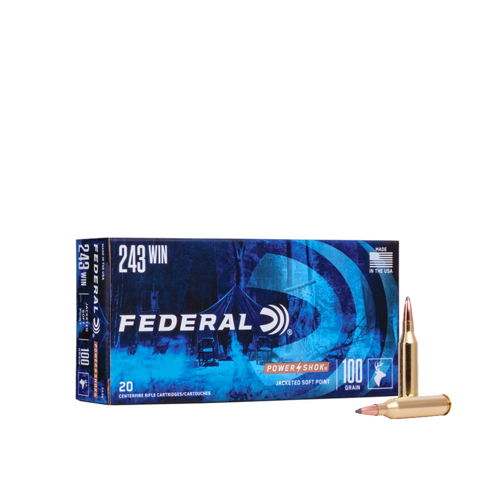 Federal Powershok® 243WIN JSP 100gr 20pk