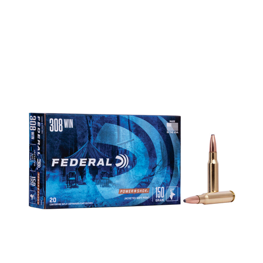 Federal PowerSHOK® 308WIN JSP 150gr 20pk