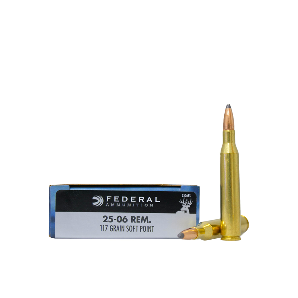 Federal Ammunition® 25-06 REM 117gr SP