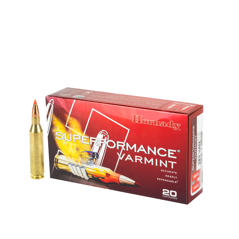 Hornady 243WIN 58gr V-MAX® 20pk