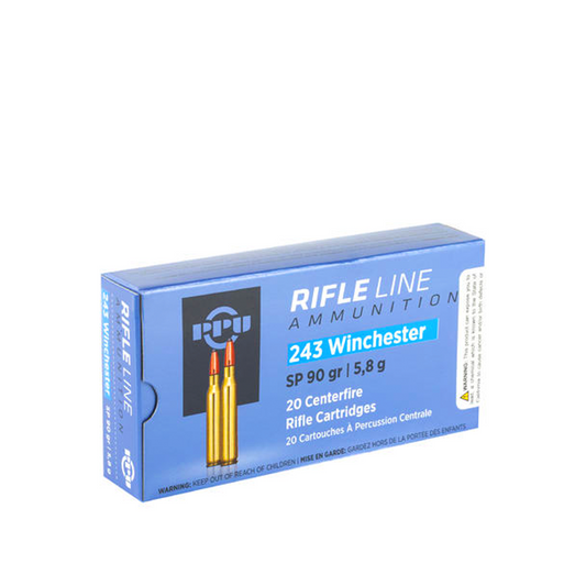 PPU Rifle Line 243WIN 90gr SP