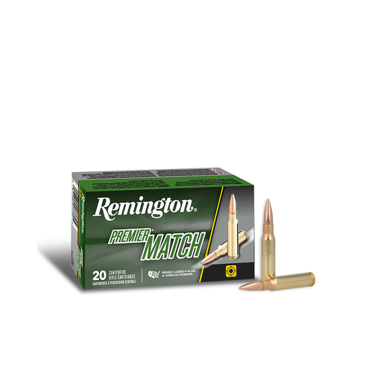 Remington Premier® Match 308WIN 168gr Matchking BTHP