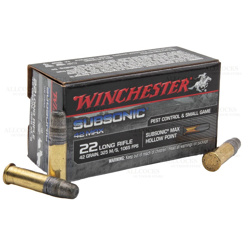 Winchester Subsonic .22LR 40gr Hollow Point