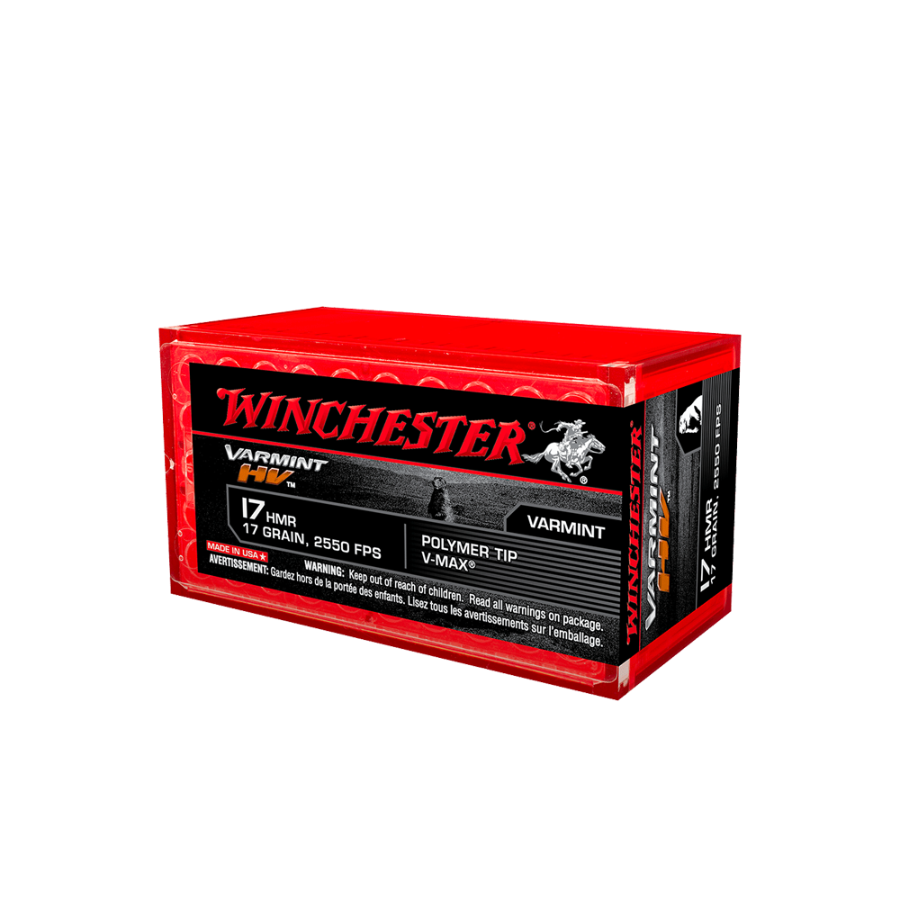 Winchester Varmint HV 17HMR 17Gr Polymer Tip 50pk