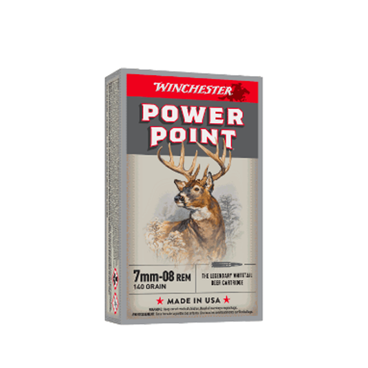 Winchester® Power-Point® 7mm-08REM 140gr 20pk