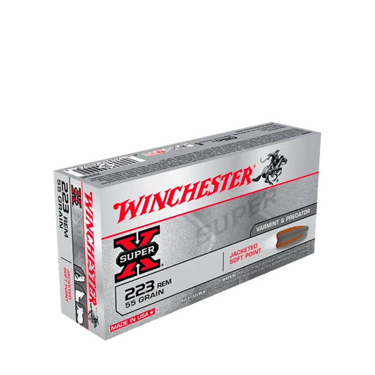 Winchester SuperX .223 55Gr JSP