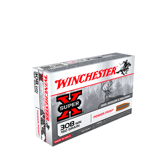 Winchester SUPERX® Power-Point® 308WIN 150gr 20pk