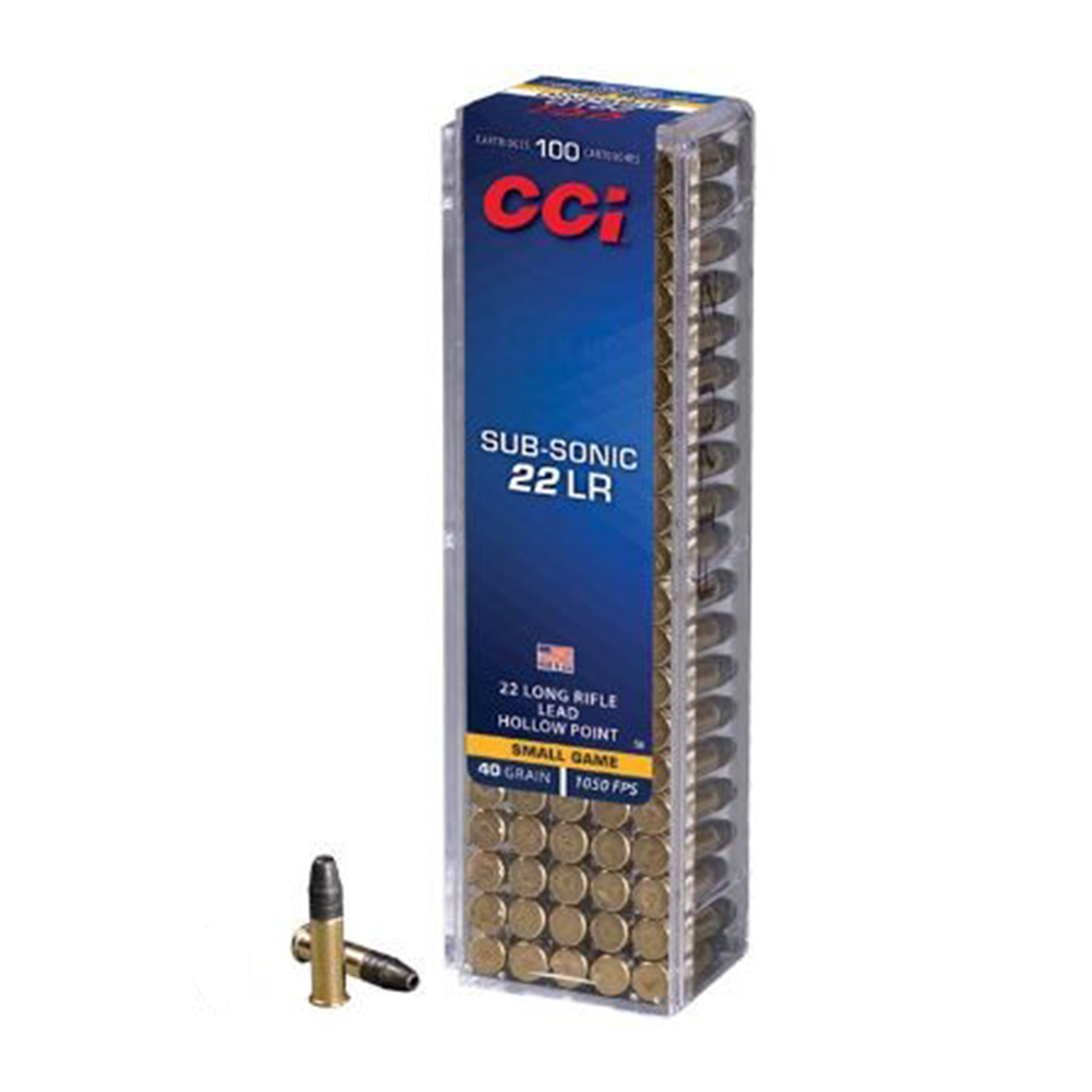 CCI 22. LR Subsonic 100pk