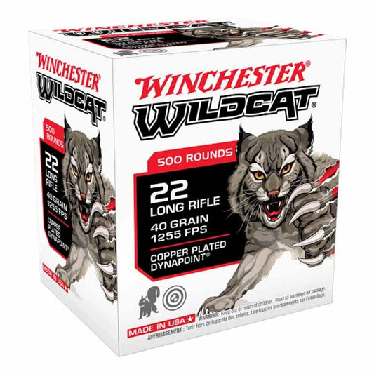 Winchester Wildcat 500 rounds 22LR 40Gr